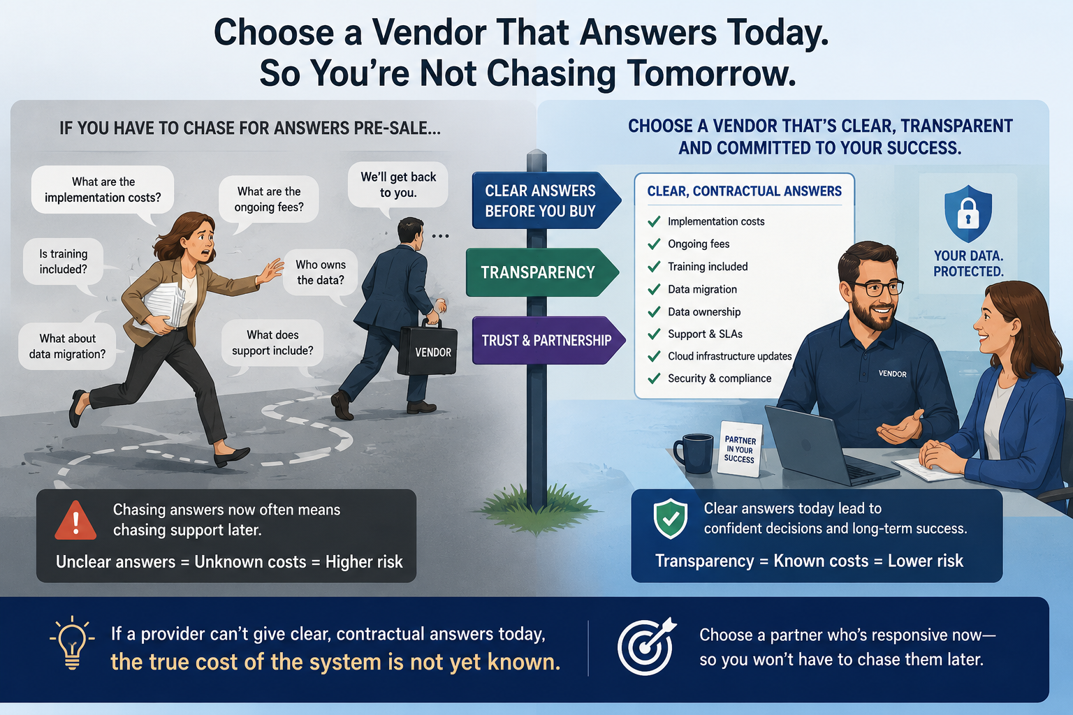 Open Source Vendor Responsivenes vs a SaaS Commercial Vendor