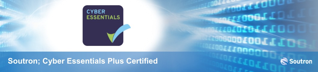 Soutron are Cyber Essentials Certified