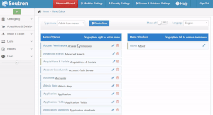 Easy library menu admin with Soutron LMS