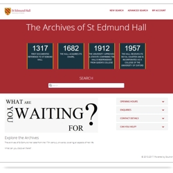 Visit the St Edmund Hall Portal