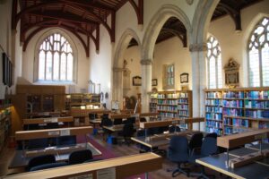 St Edmund Hall Library at Oxford University