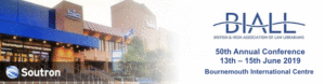 Meet Soutron at the BIALL 2019 Conference