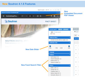 Soutron 4.1.6 New Features