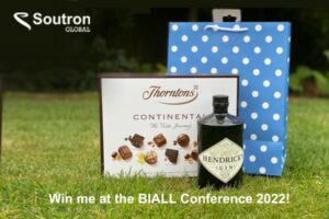 BIALL 2022 Raffle for Gin and Choc!