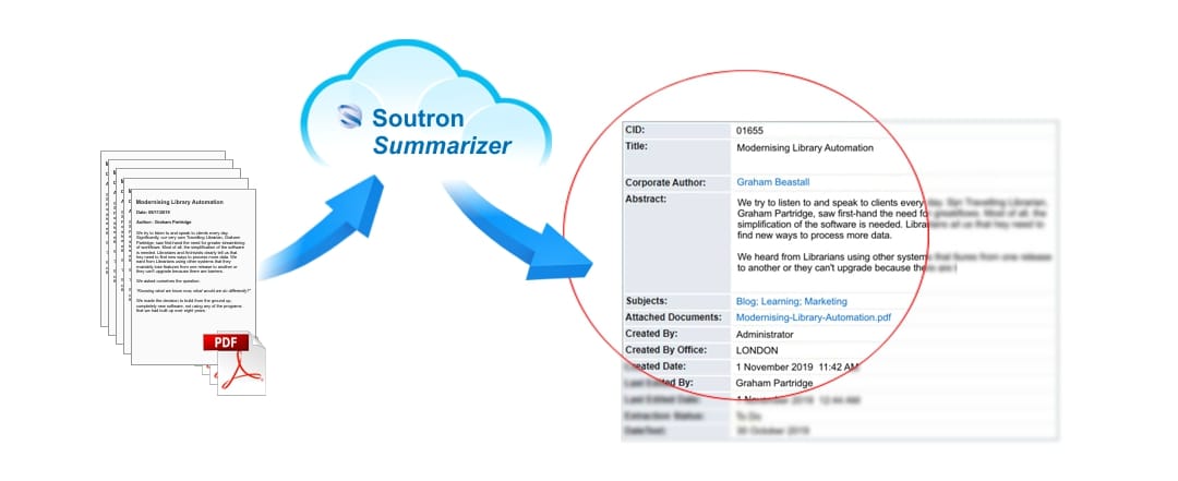 Soutron Word / PDF Metadata Summarizer
