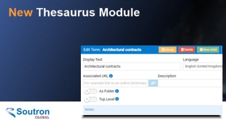 Introducing Soutron’s New Thesaurus Module by Sarah Sutherland