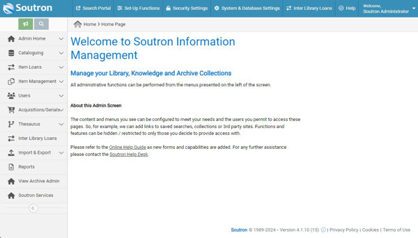 Soutron Information Management