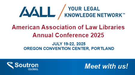 AALL Conference - Meet Soutron!