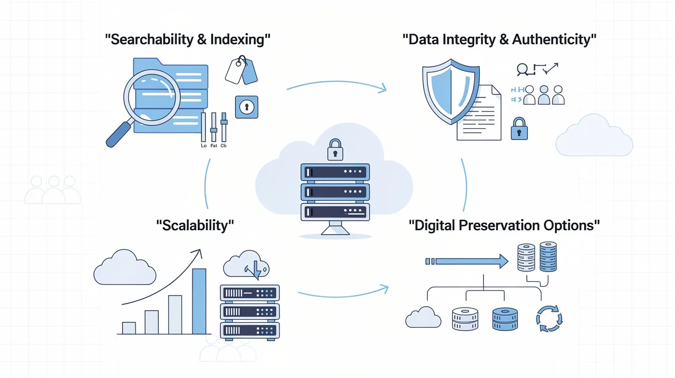 Key features of a good digital archiving system