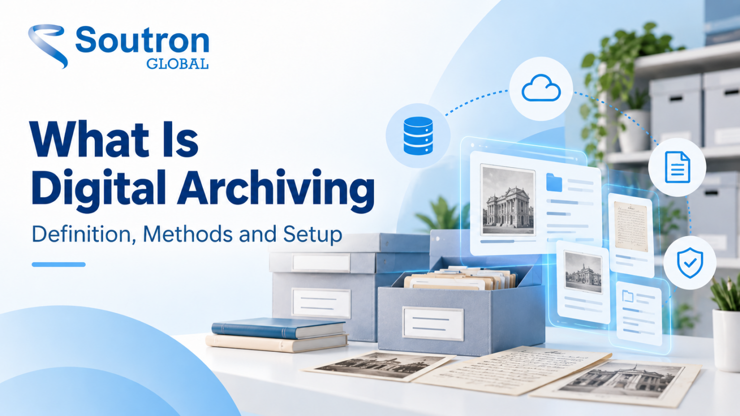 Digital archiving of physical records and historical documents
