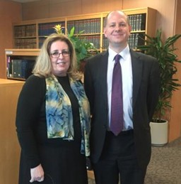 Susan Flegg and Graham Partridge