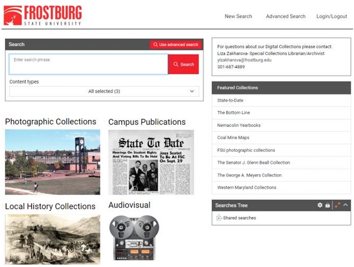 Frostburg Search Portal