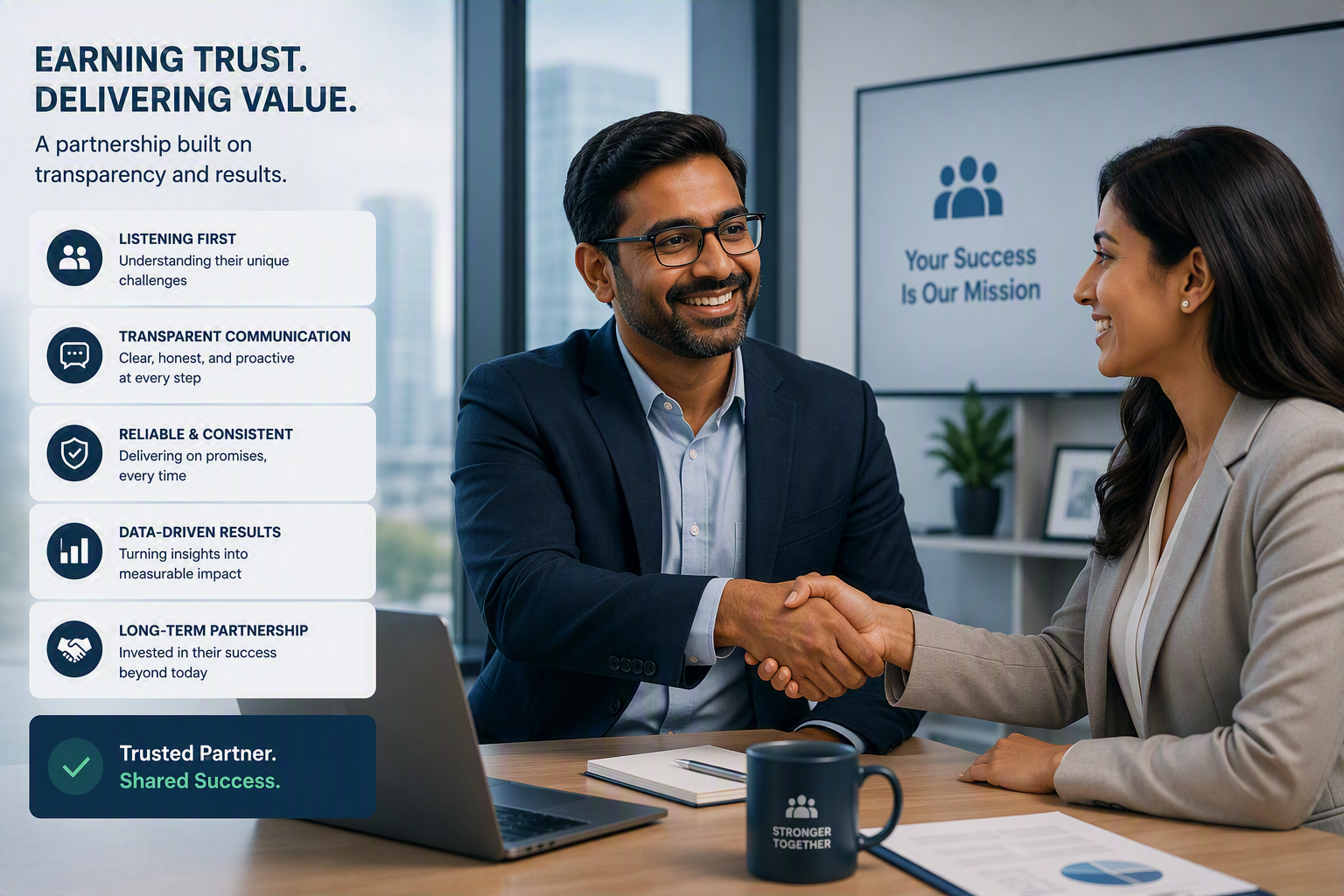 EarningTrustDeliveringValue