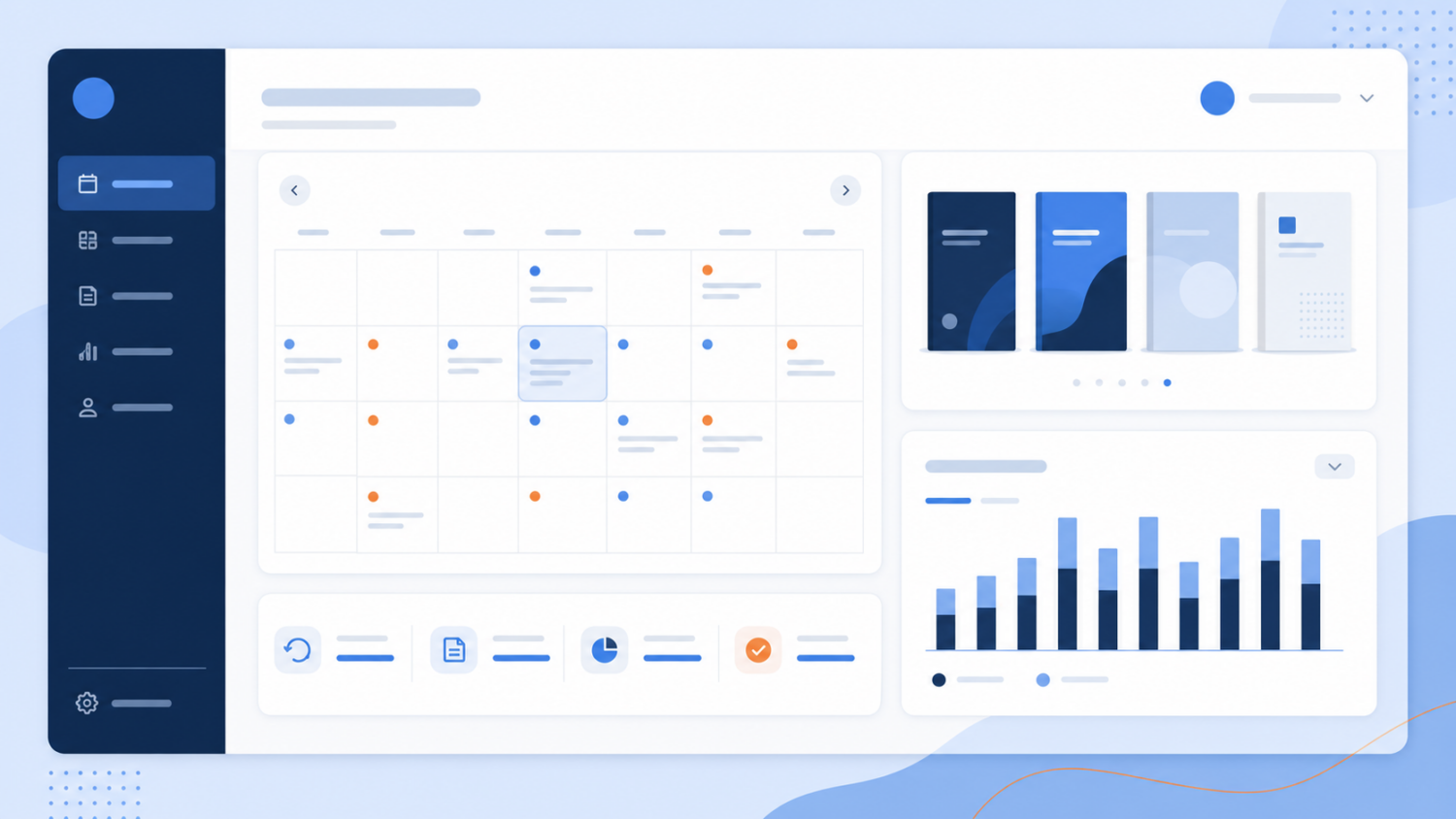 Legal serials and subscription management dashboard