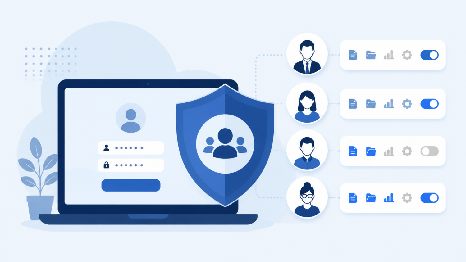 Role-based access control and security for a legal library system