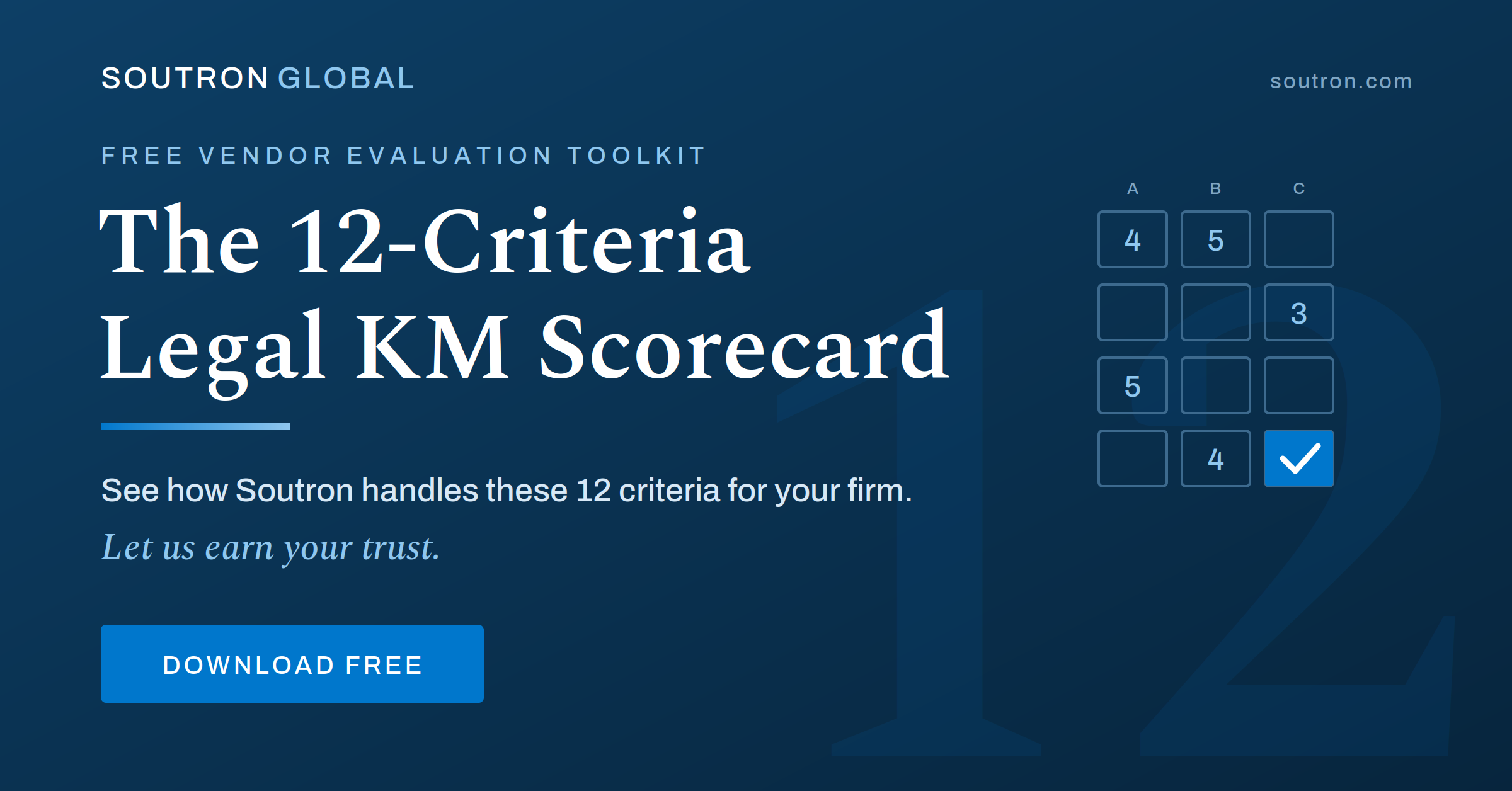 12 criteria for choosing a legal knowledge management system scorecard